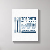 Conception graphique de la skyline urbaine de Toro