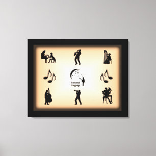 Toile Conception musicale universelle