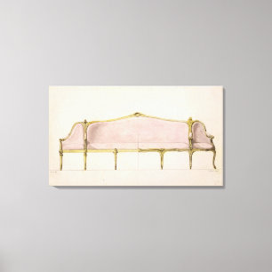 Toile Conception pour un canapé
