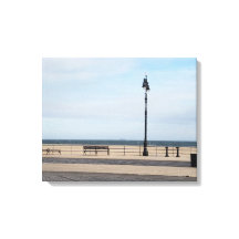 Coney Island Boardwalk en hiver