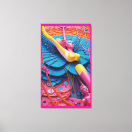 Toile Connecté au rêve - Ken Gage Art