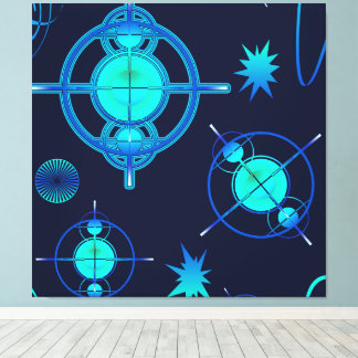 Toile Connected Minds Pattern