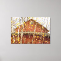Connecticut Grange En Automne