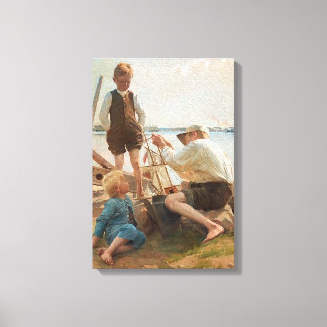 Toile Constructeurs navals (par Albert Edelfeel) (Recto)