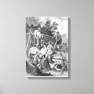 Toile Construction du Rondin-Cabine
