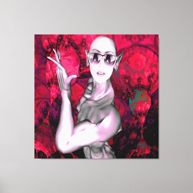 Toile Contact Alien (Recto)