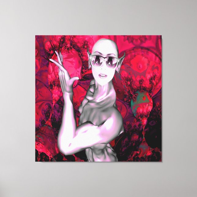 Toile Contact Alien (Recto)