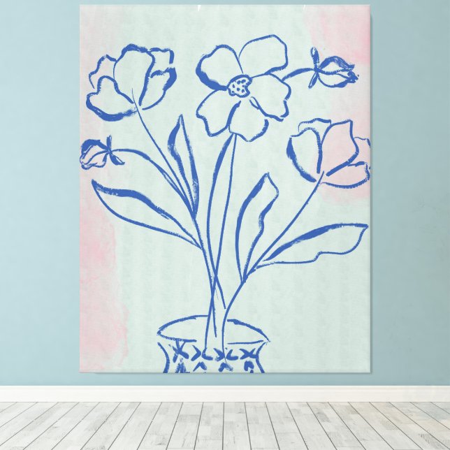 Toile Contemporary Gallery Art  (Insitu (Plancher de Bois))