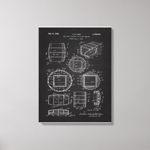Toile Conteneur Whiskey 1966