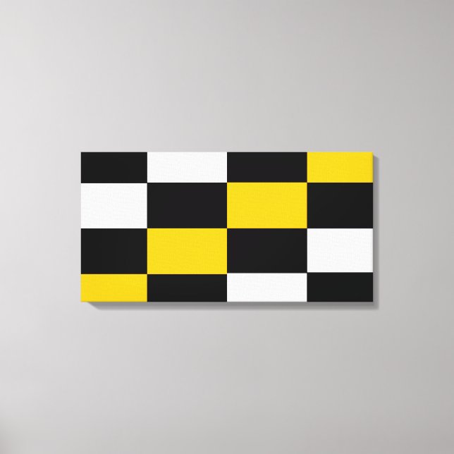 Toile Contraste noir et blanc (Recto)