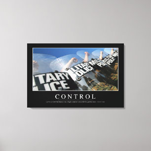 Toile Contrôle : Citation inspirée
