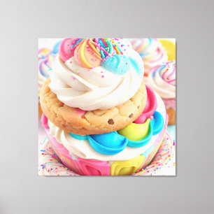 Toile Cookie à la crème glacée