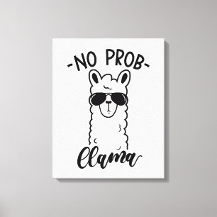 Toile Cool No Prob Llama