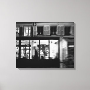 Toile Cool, urbain moderne Paris photo de nuit