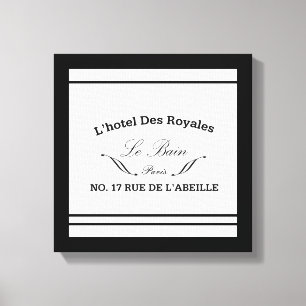 Toile Copie d'art de Le Bain Canvas