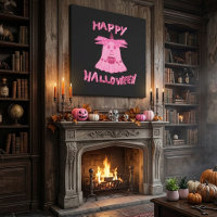 Coquette Rose Fantôme Joyeux Halloween Art Numériq
