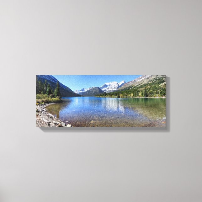 Toile Cosley Lake Outlet - Parc national des Glaciers (Recto)
