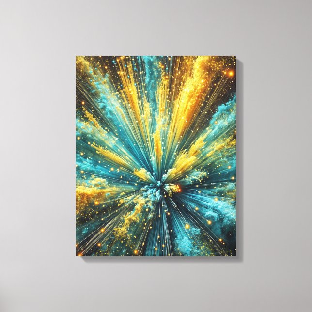 Toile Cosmic blast (Recto)