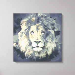 TOILE COSMIC LION KING CANVAS IMPRIMER