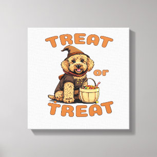 Toile Costume de chien Halloween Labradoodle �Friandise