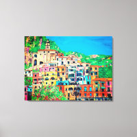 Côte amalfitaine d'Italie Art numérique contempora