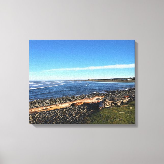 Toile Côté mer, Côte de l'Oregon (Recto)