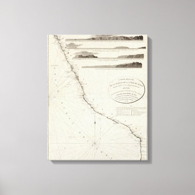 Toile Côte, Pérou (Recto)