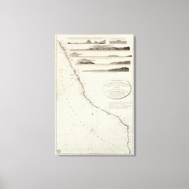 Toile Côte, Pérou (Recto)