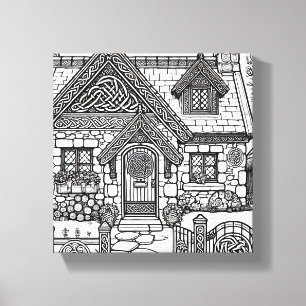 Toile Cottage en ardoise #44