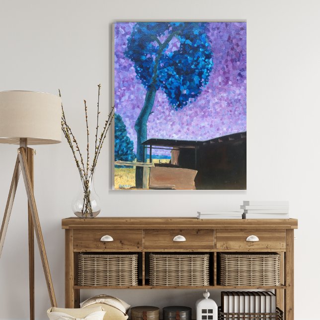 Toile Cottonwood Dusk (Créateur téléchargé)