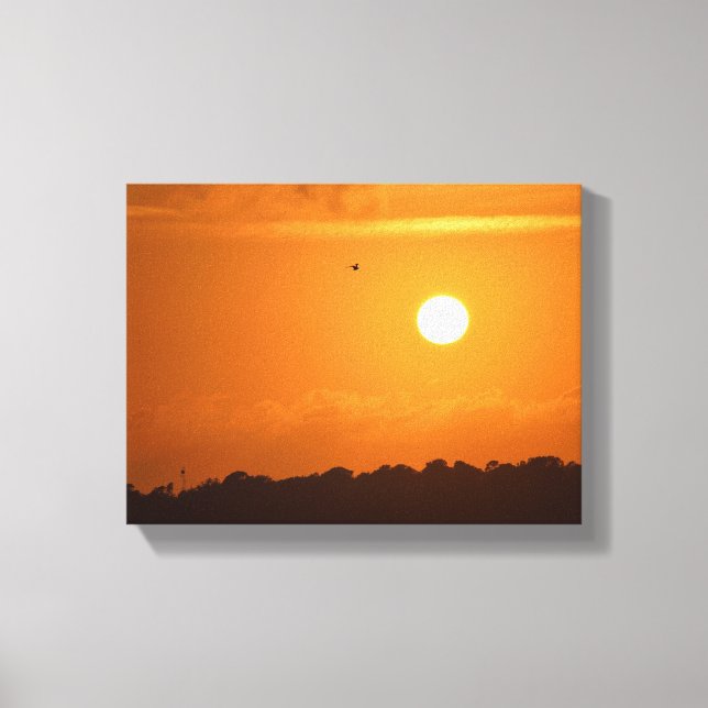 Toile Coucher de soleil (Recto)