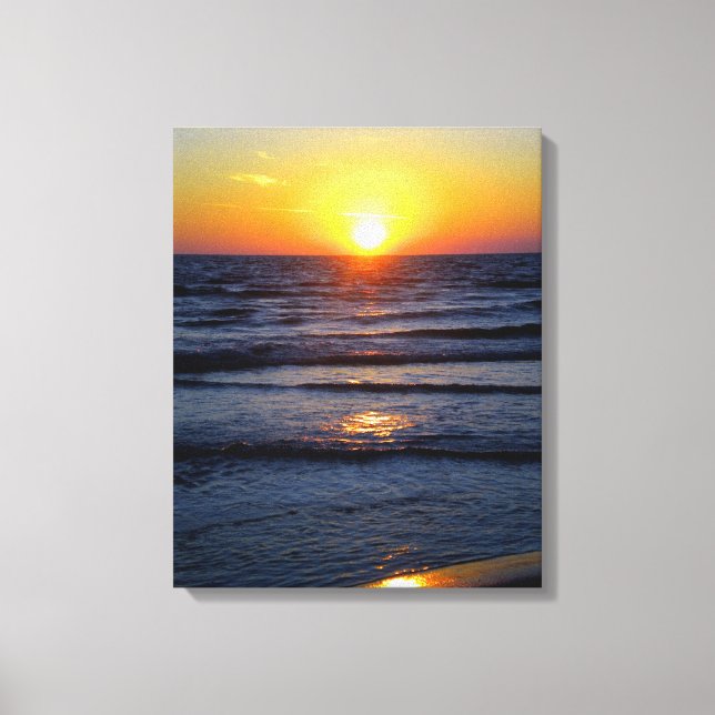 Toile Coucher de soleil (Recto)