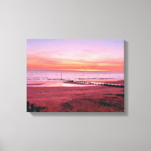 TOILE COUCHER DE SOLEIL