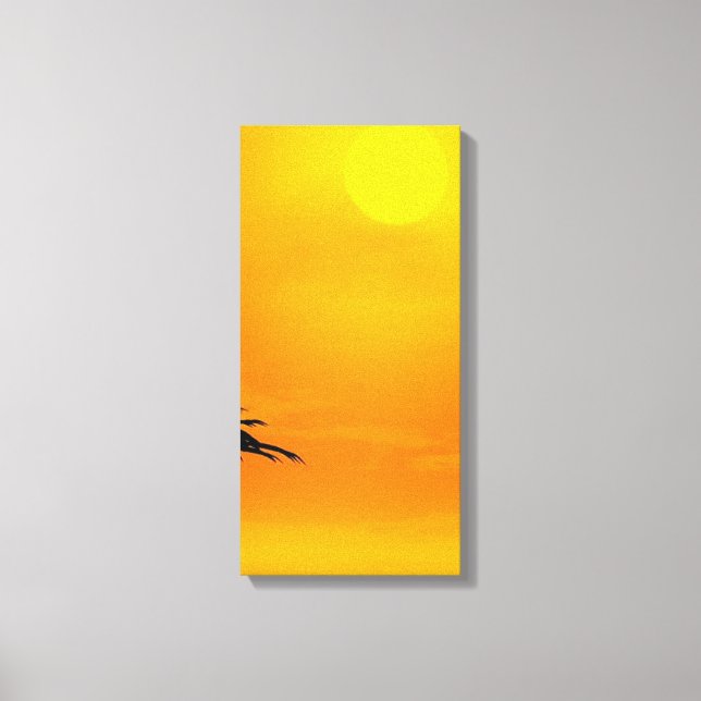 Toile Coucher de soleil 2-4 (Recto)