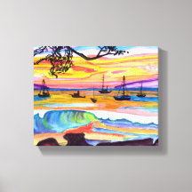 Coucher de soleil à Mala