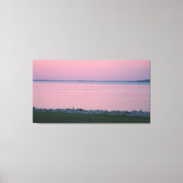 Toile Coucher de soleil à Rend Lake Illinois