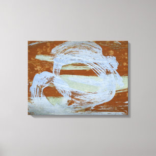 Toile Coucher de soleil du port