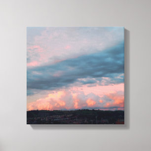 Toile Coucher de soleil majestueux au Pays de Galles