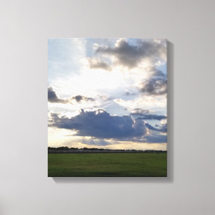 Toile Coucher de soleil précoce