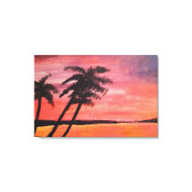 Coucher de soleil sous les tropiques