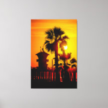 Coucher de soleil sur Tower Zero (Toile 152 cm x 1