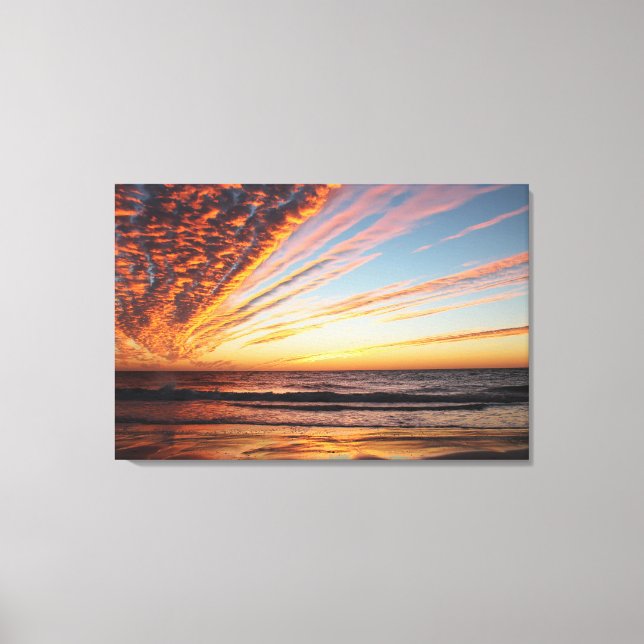 Toile Coucher du soleil (Recto)