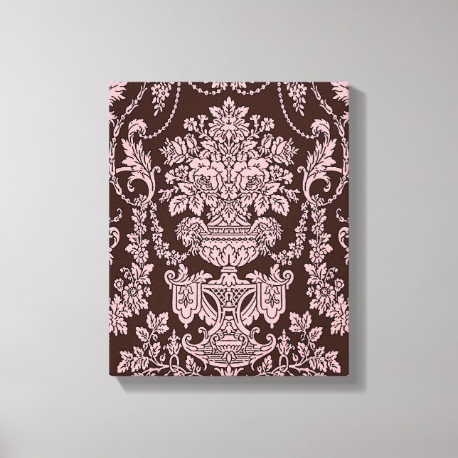 Toile Couleur de changement d'élégance victorienne~13,5x (Recto)