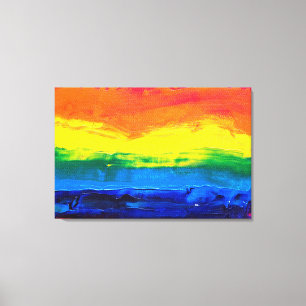 Toile couleur, noir, lignes, abstrait, art, décoration, 