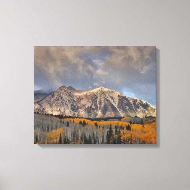 Toile Couleurs automnales d'Aspens, col Keebler (Recto)