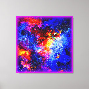 Toile Couleurs étonnantes de l'univers. Commandez dès ma