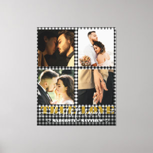 Toile Couple romantique Amour Véritable 4 Photo & Citati