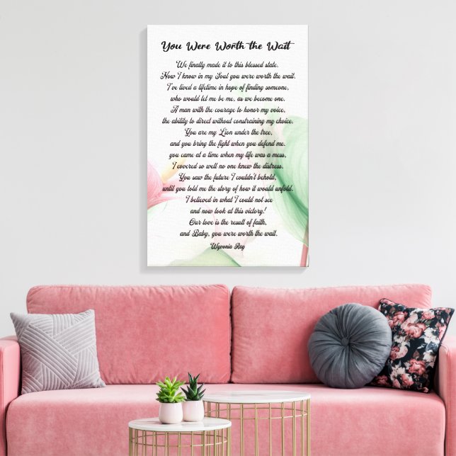 Toile Couples et Amants Affiches de citations murales (Insitu(Salon))