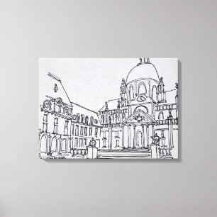 Toile Cour de La Sorbonne Université de Paris