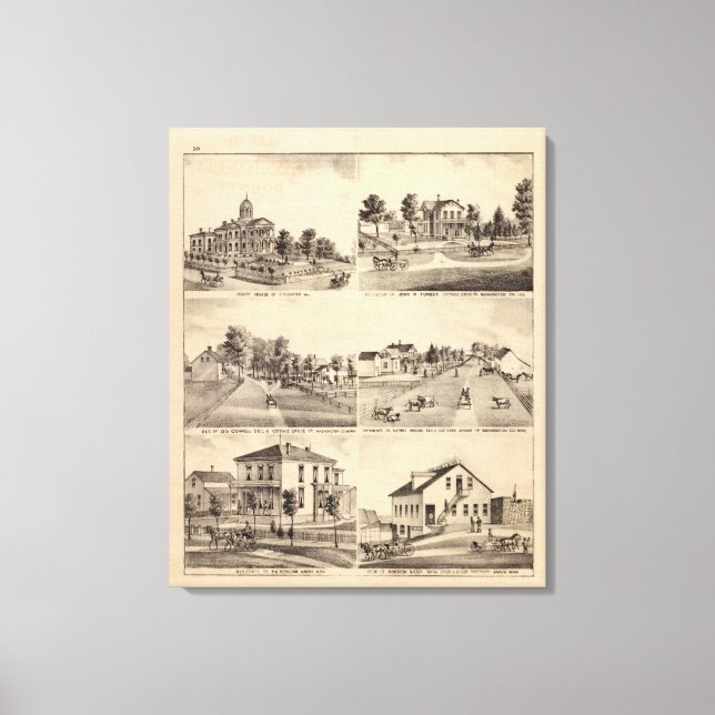 Toile Cour de Stillwater, Minnesota (Recto)